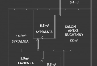 Mieszkanie Sprzedam mazowieckie Ostrołęka Ostrołęka-Stacja-1