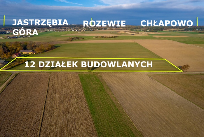 Działka na sprzedaż w Władysławowo  Żwirowa o powierzchni 1396 mkw