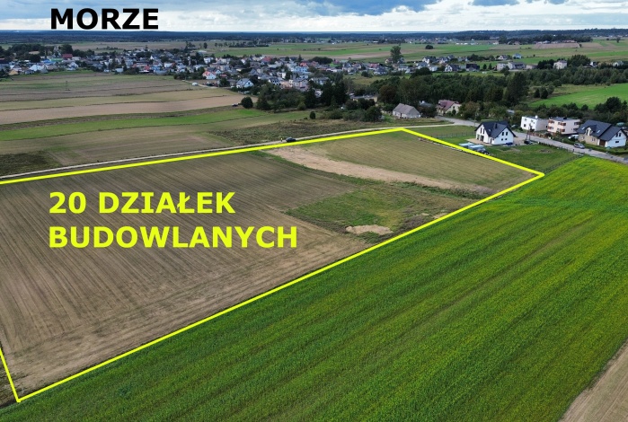 Działka na sprzedaż w Władysławowo  Wiejska o powierzchni 1000 mkw