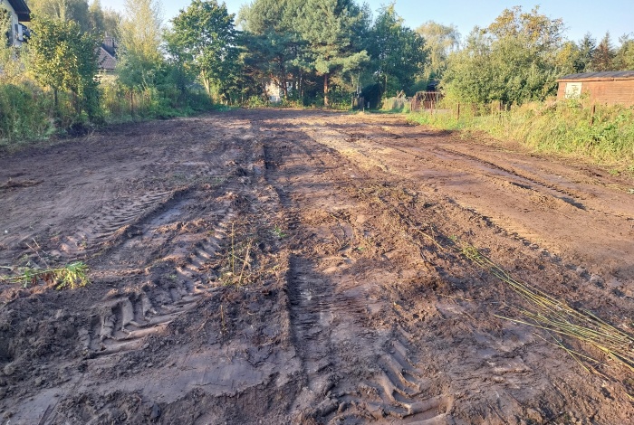 Działka na sprzedaż w Nowy Duninów Brwilno Dolne Rodzinna o powierzchni 841 mkw