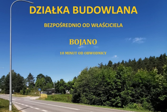 Działka na sprzedaż w Szemud Bojano Wybickiego o powierzchni 2391 mkw