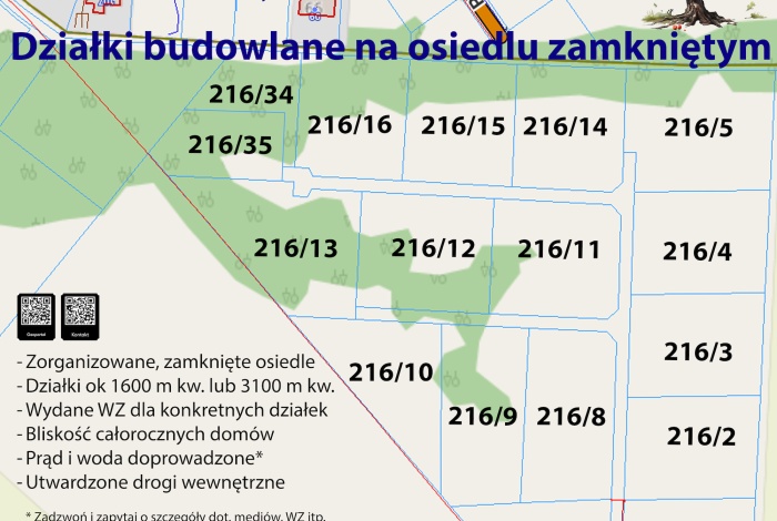 Działka na sprzedaż w Nasielsk  Topolowa o powierzchni 1639 mkw